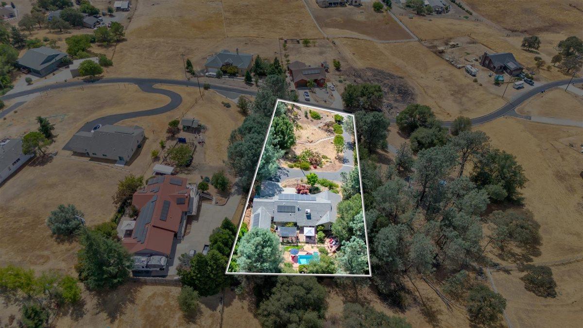 2441 Quail Hill Road Copperopolis, CA 95228 - Photo 5 of 91 Approximate lot lines of 2441 Quail Hill Road.