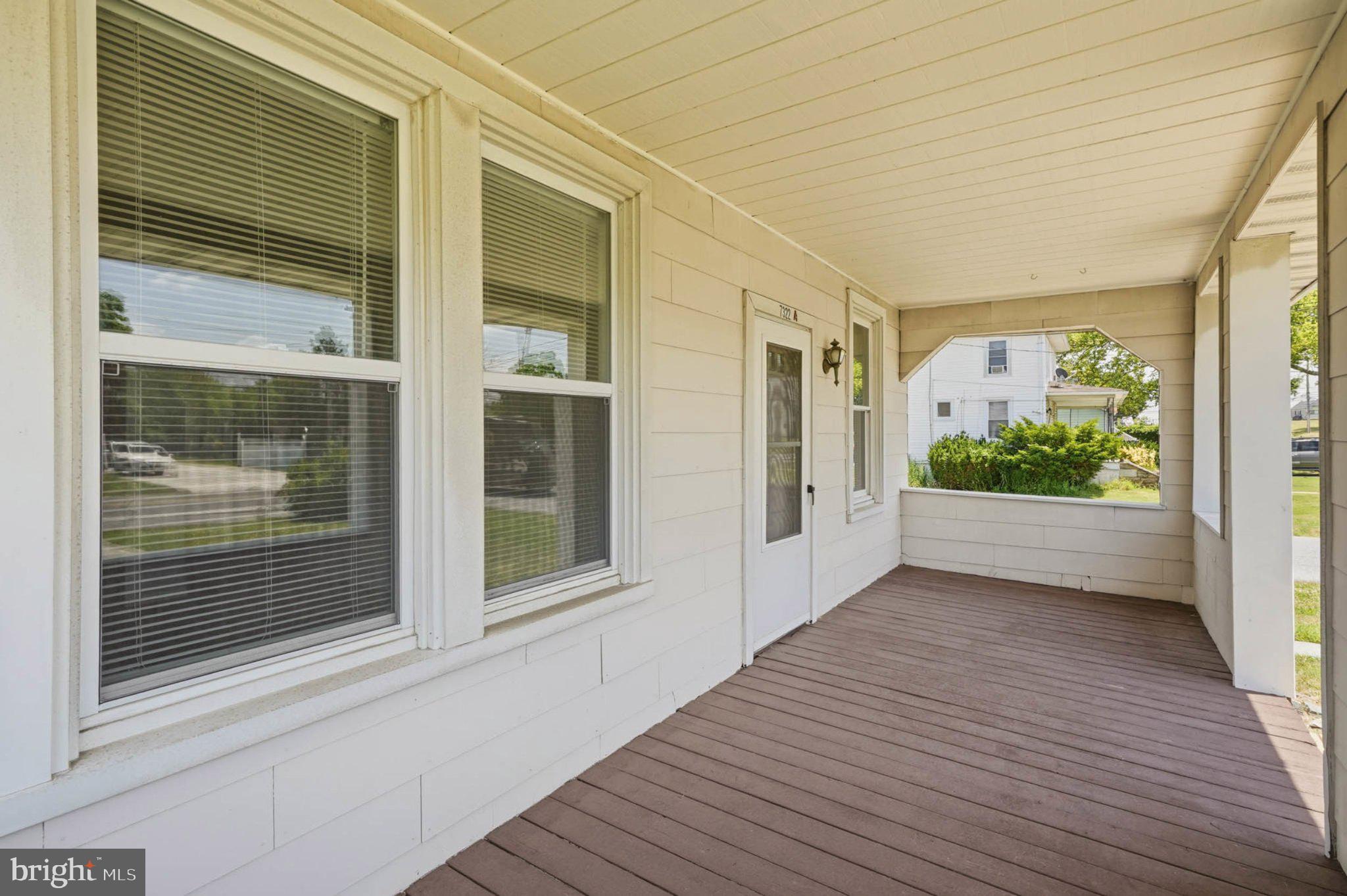 7322 Windsor Mill Road Windsor Mill, MD 21244 - Photo 2 of 34 Charming porch with inviting views.