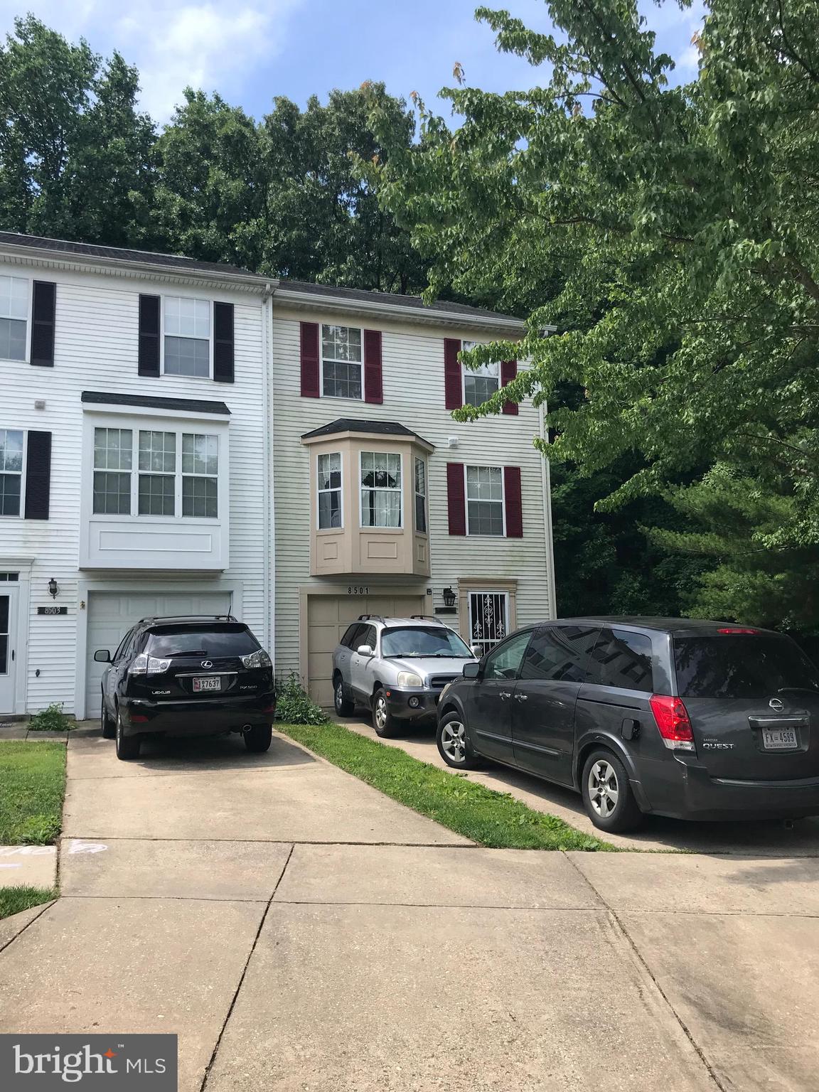 8501 Ritchboro Road District Heights, MD 20747 - Photo 3 of 17 a car parked in front of a house