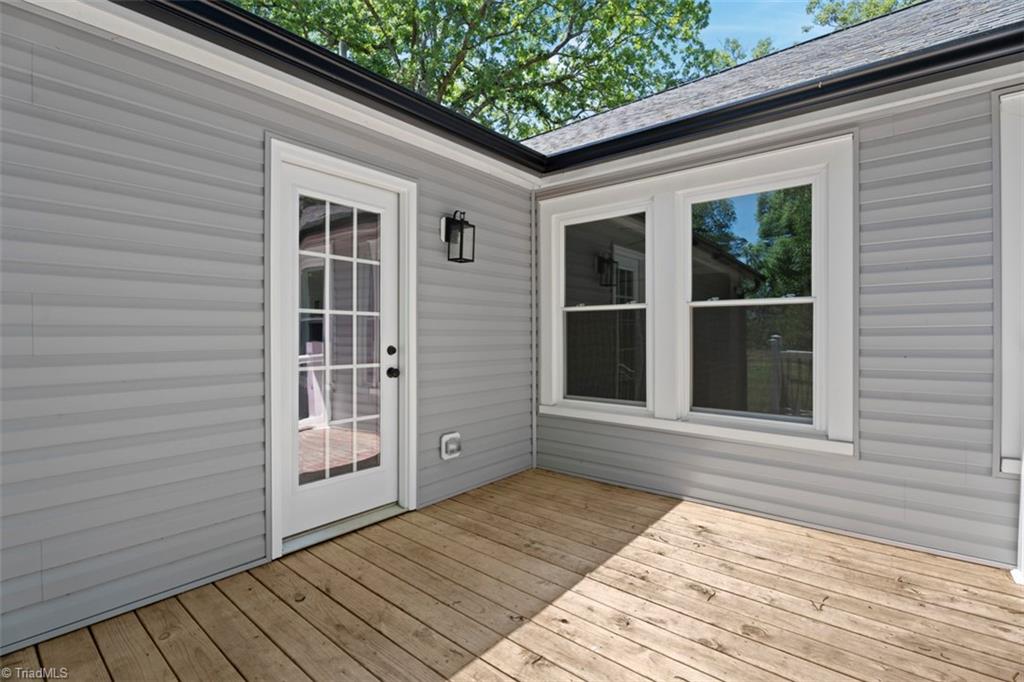 632 Stokesburg Road Walnut Cove, NC 27052 - Photo 24 of 40 Deck Off Kitchen