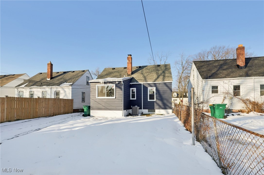 21316 Watson Road Maple Heights, OH 44137 - Photo 22 of 23 View of snow covered house