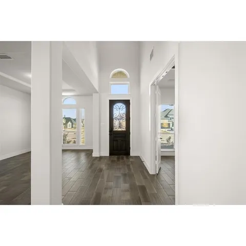 a view interior of a house and wooden floor