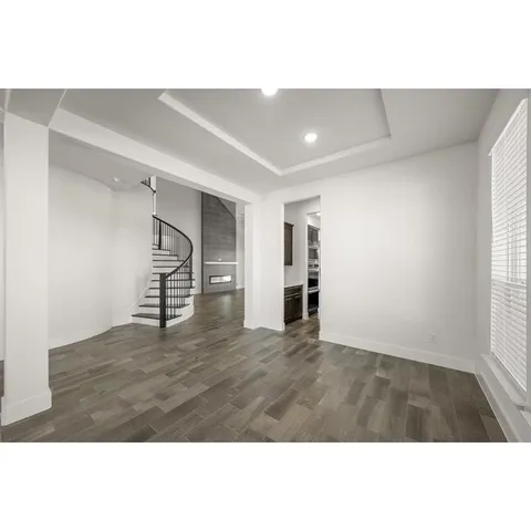a view interior of a house and wooden floor