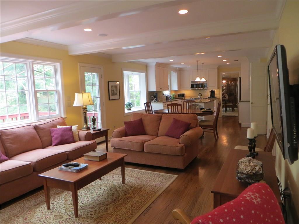 113 Tree Farm Road Fox Chapel, PA 15238 - Photo 8 of 22 Family room open to kitchen with access to large deck overlooking private back yard.