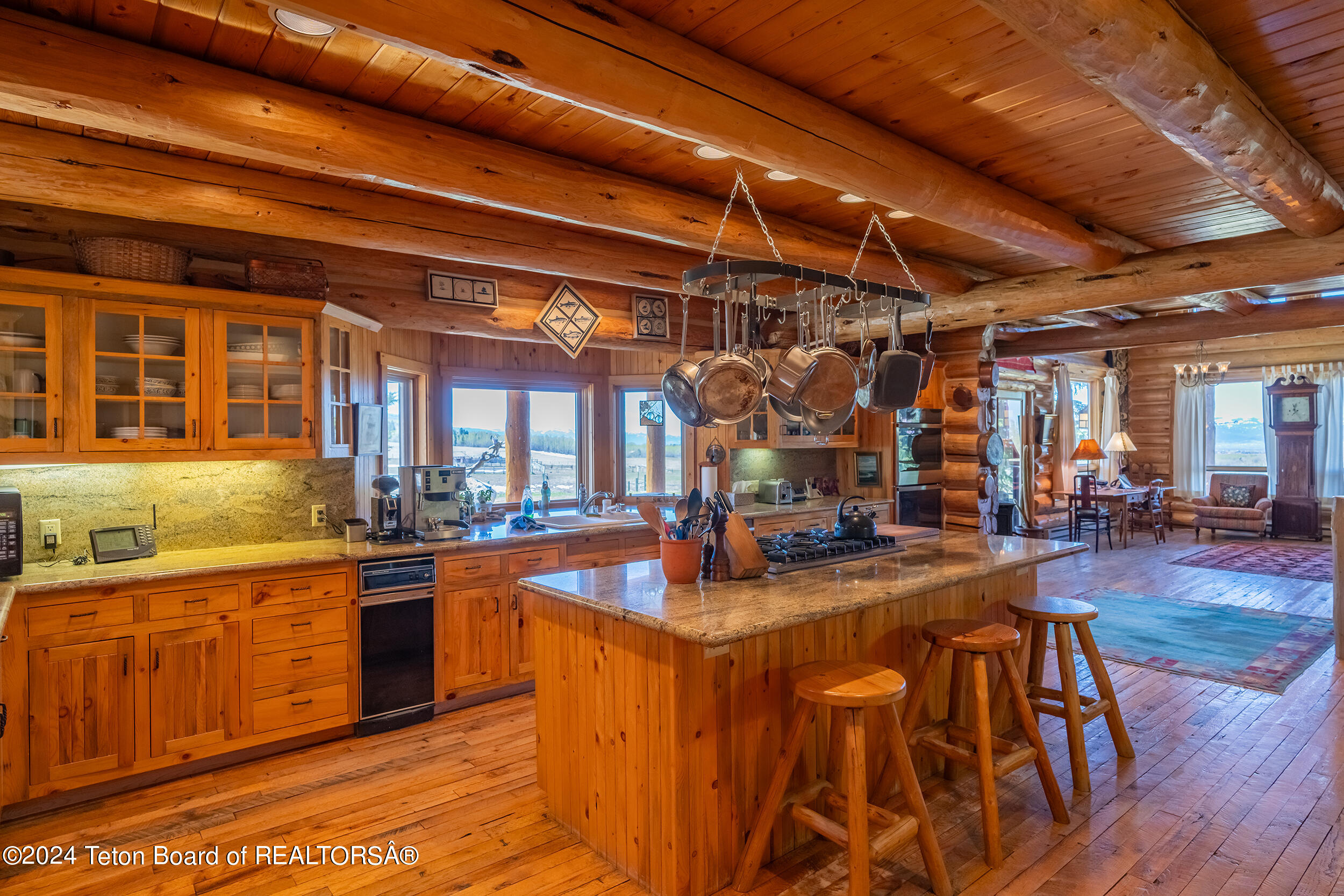 465 East Rigby Road Alta, WY 83414 - Photo 12 of 85 Main House Kitchen 4