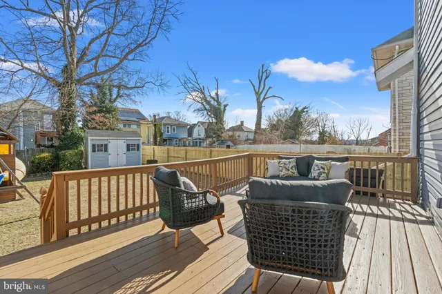 a view of roof deck with patio