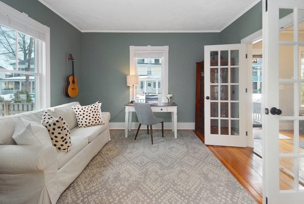 32 Highland Street Concord, MA 01742 - Photo 21 of 28 a living room with furniture and a window