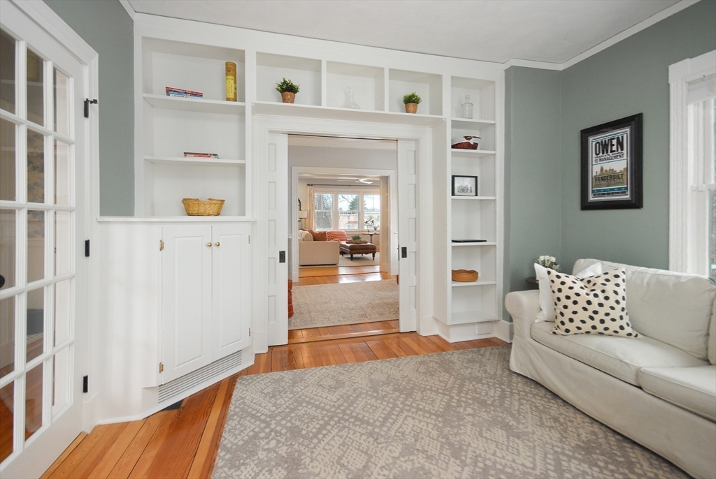 32 Highland Street Concord, MA 01742 - Photo 22 of 28 a living room with furniture and a rug