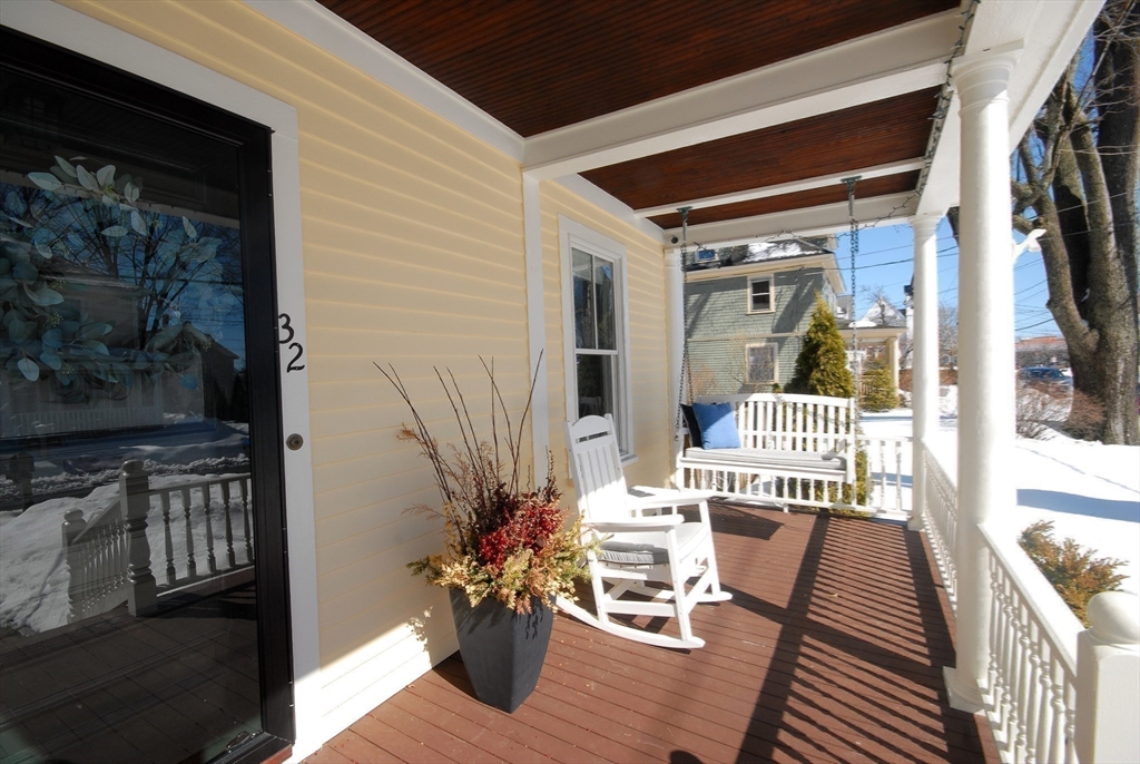 32 Highland Street Concord, MA 01742 - Photo 28 of 28 a balcony view with a outdoor seating space