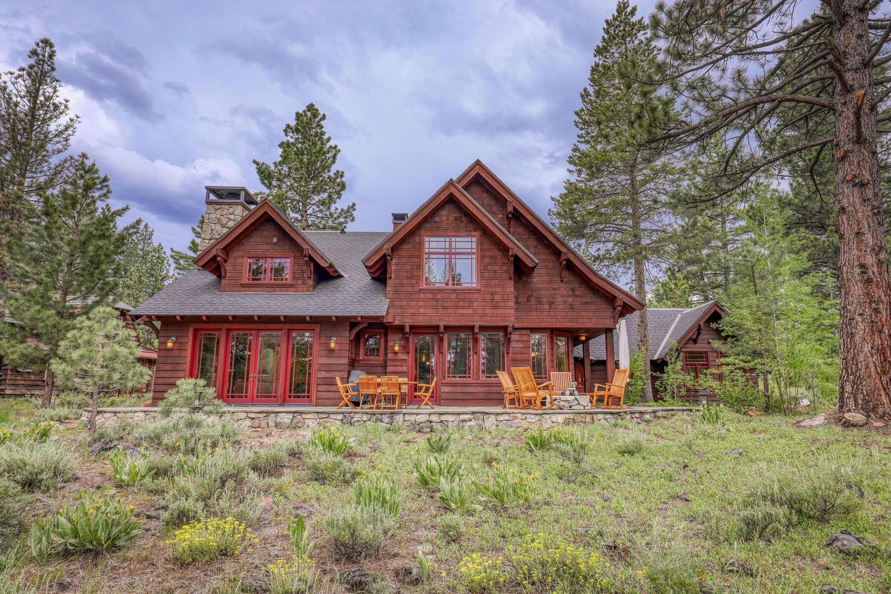 8433 Jake Teeter Drive Truckee, CA 96161 - Photo 2 of 21 a front view of a house with garden