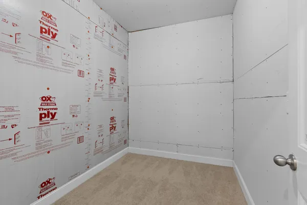 a view of storage and utility room with toys