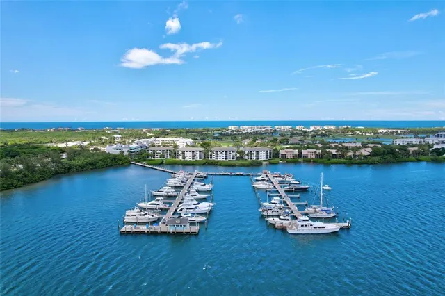 an aerial view of a ocean view