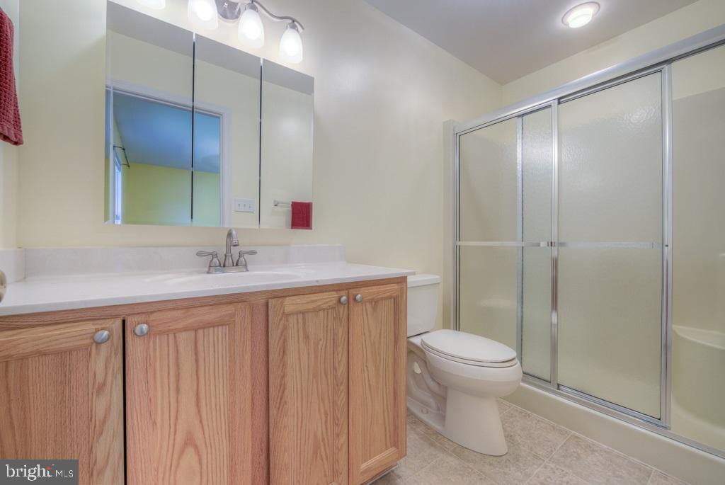 9288 Stonegate Lane Rhoadesville, VA 22542 - Photo 30 of 53 Primary Bathroom with mirrored medicine cabinet