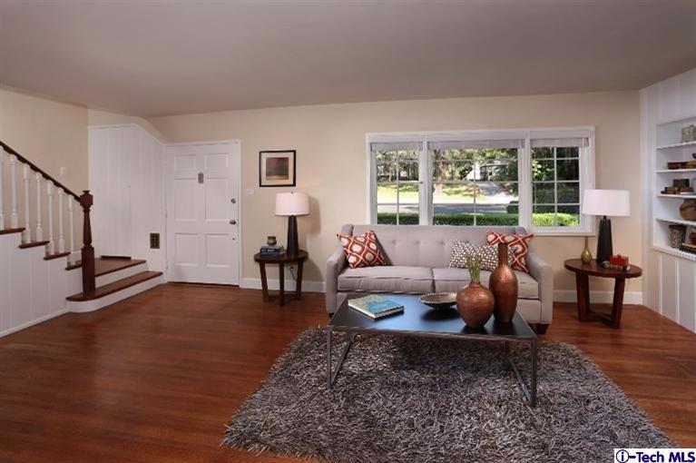1915 Cañada Boulevard Glendale, CA 91208 - Photo 10 of 42 a living room with furniture and a large window
