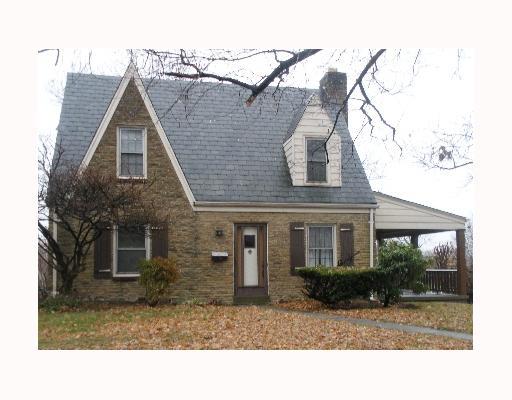 Exterior Front. Classic Stone Home