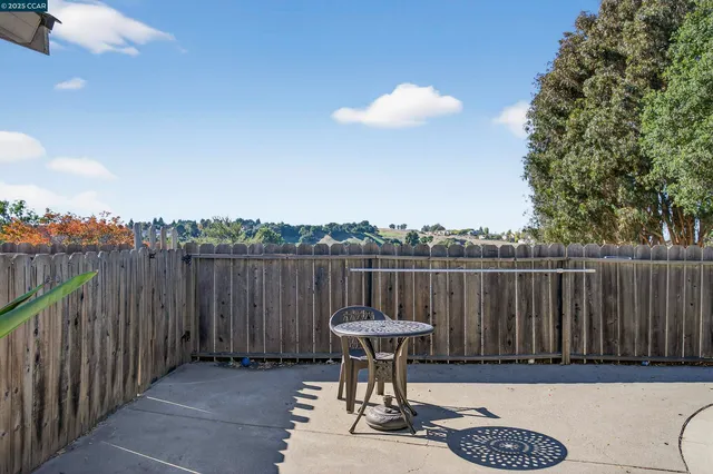 a view of outdoor space and patio