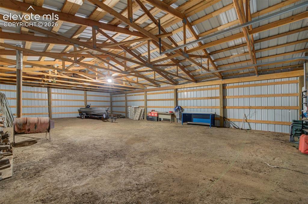 33455 Fossinger Road Yoder, CO 80864 - Photo 4 of 30 View of 30 x 50 barn/garage/workshop