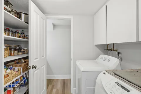 a room with a bed and a television in it