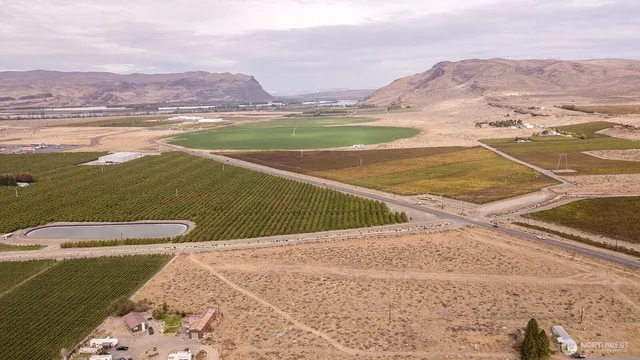 a view of a lake with a mountain