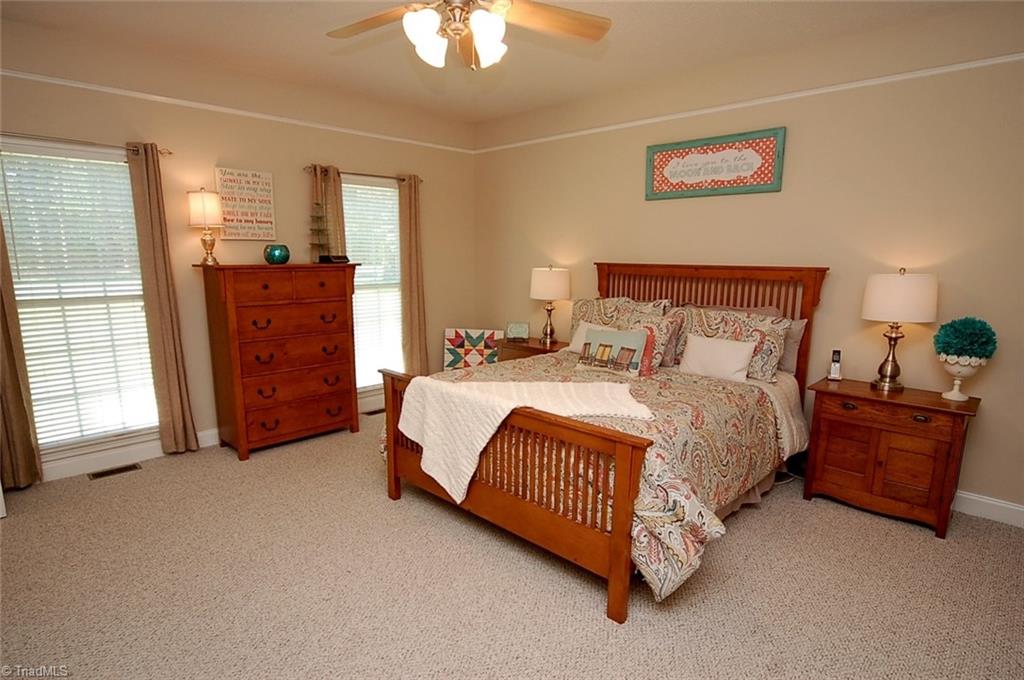 6205 Monnett Road Julian, NC 27283 - Photo 13 of 30 Master bedroom on the main level