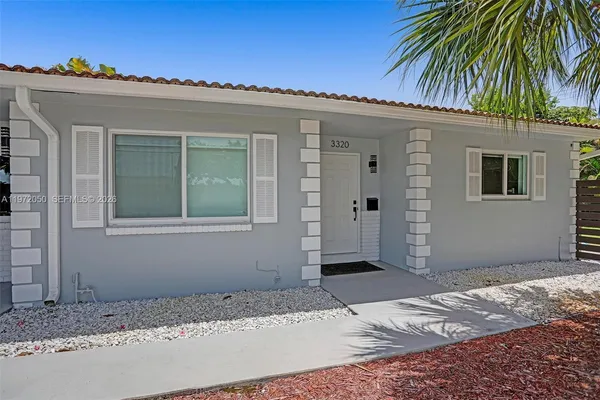 a house with a outdoor space