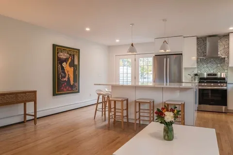 a view of a house with patio