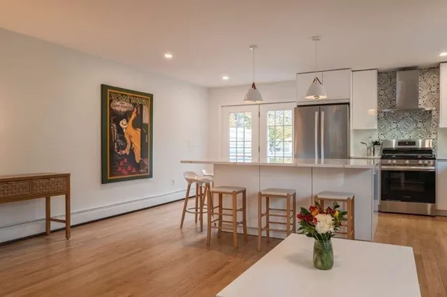 a view of a house with patio