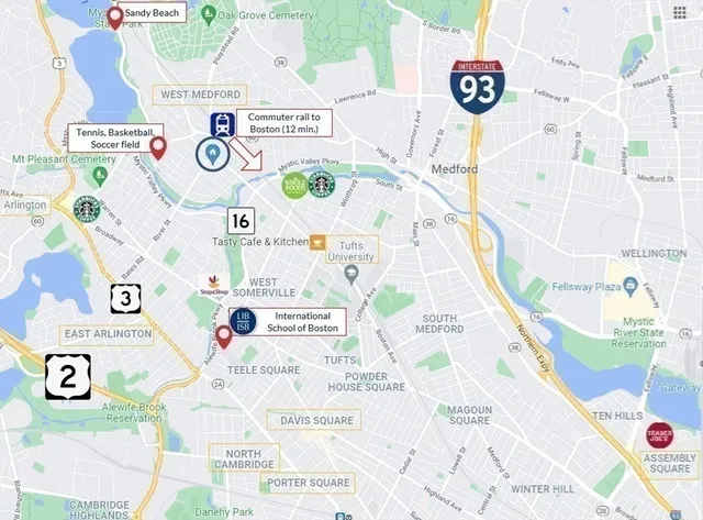 $5,500 | 90 Monument Street, Unit A, Medford, MA 02155