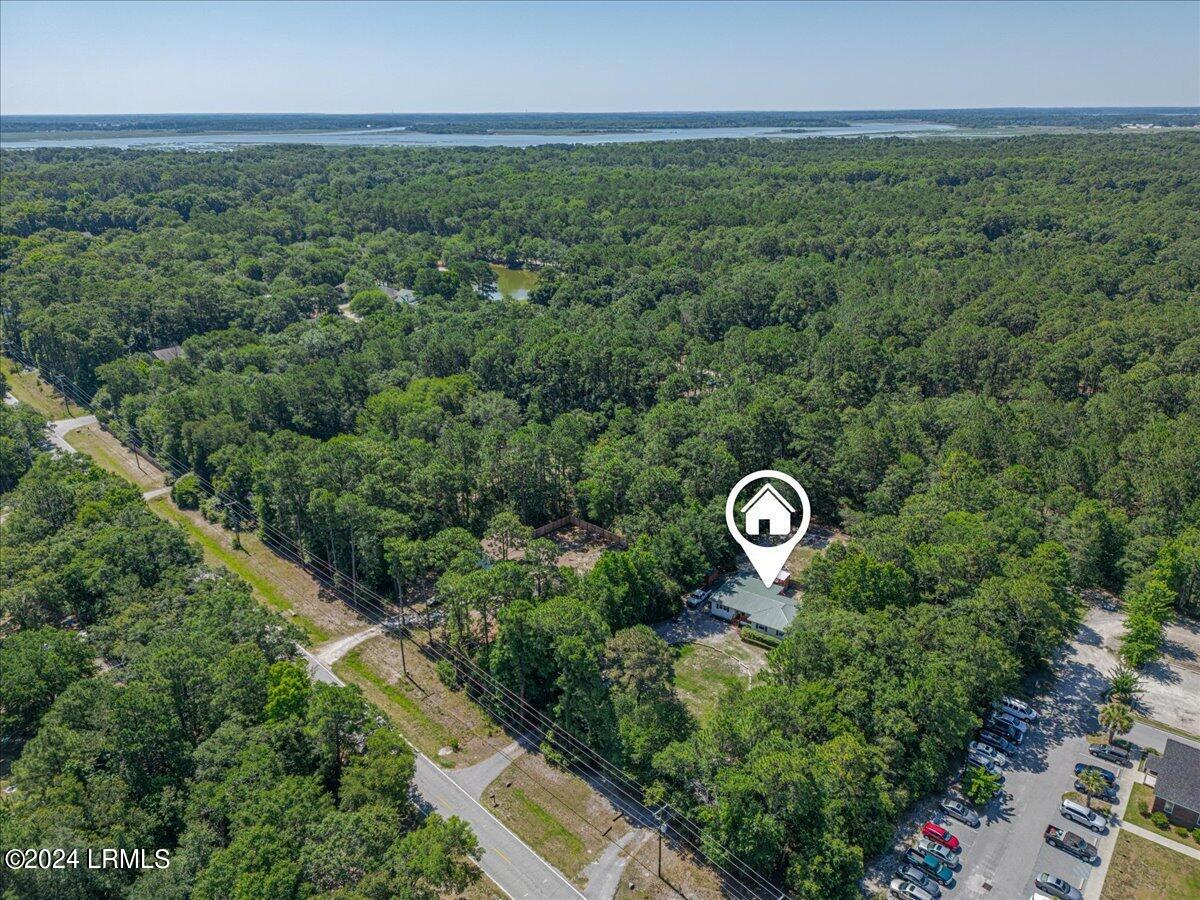 22 Holly Hall Road Beaufort, SC 29907 - Photo 34 of 34 34-Aerial Rear (Pin)