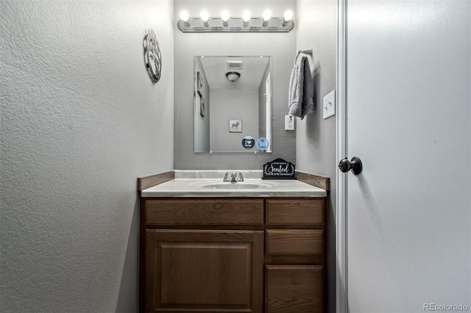 20 Parkview Bailey, CO 80421 - Photo 20 of 50 a bathroom with a sink and a mirror
