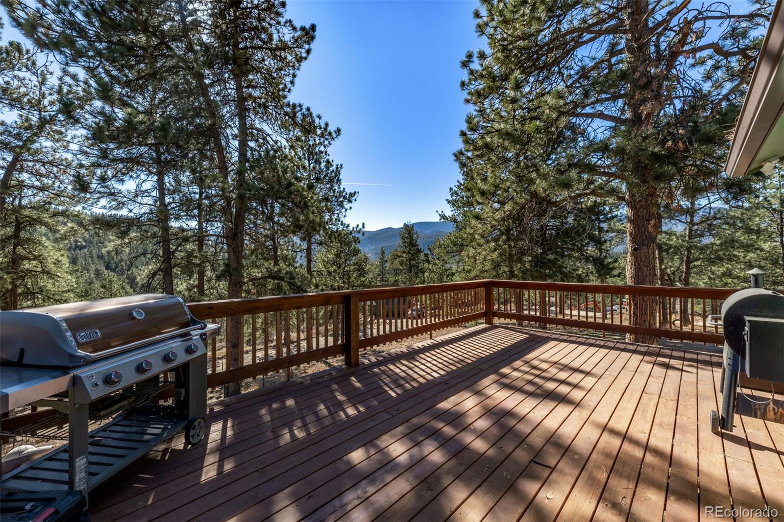 20 Parkview Bailey, CO 80421 - Photo 10 of 50 a view of balcony with wooden floor