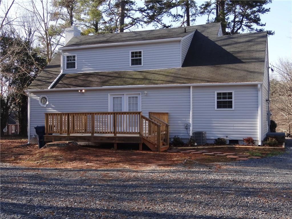 524 High Point Street Randleman, NC 27317 - Photo 29 of 30 Back exterior of this home on one acre lot
