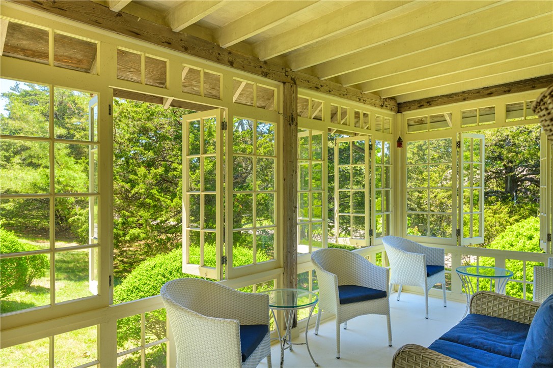 6 Chapel Lane Westerly, RI 02891 - Photo 6 of 24 The three season porch offers a unique opportunity for hosting