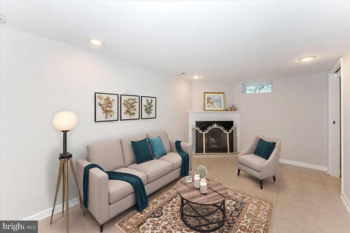 12108 Dewey Road Silver Spring, MD 20906 - Photo 36 of 68 Lower Level LR Virtually Staged