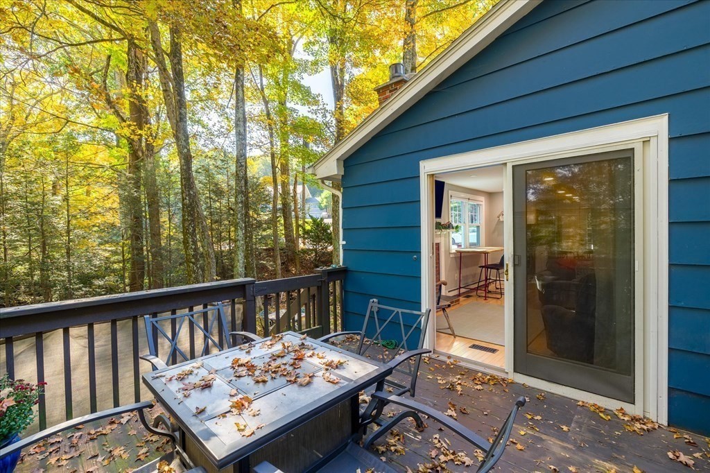 117 May Brook Road Holland, MA 01521 - Photo 15 of 30 a view of a balcony with furniture