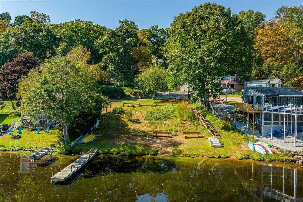 117 May Brook Road Holland, MA 01521 - Photo 20 of 30 a view of a swimming pool with a yard