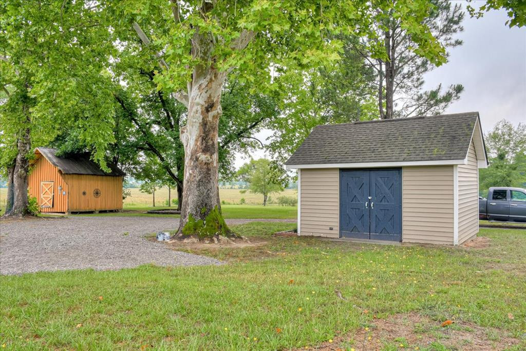 1673 Coleman Bridge Road Wagener, SC 29164 - Photo 35 of 45 a view of a backyard with large trees