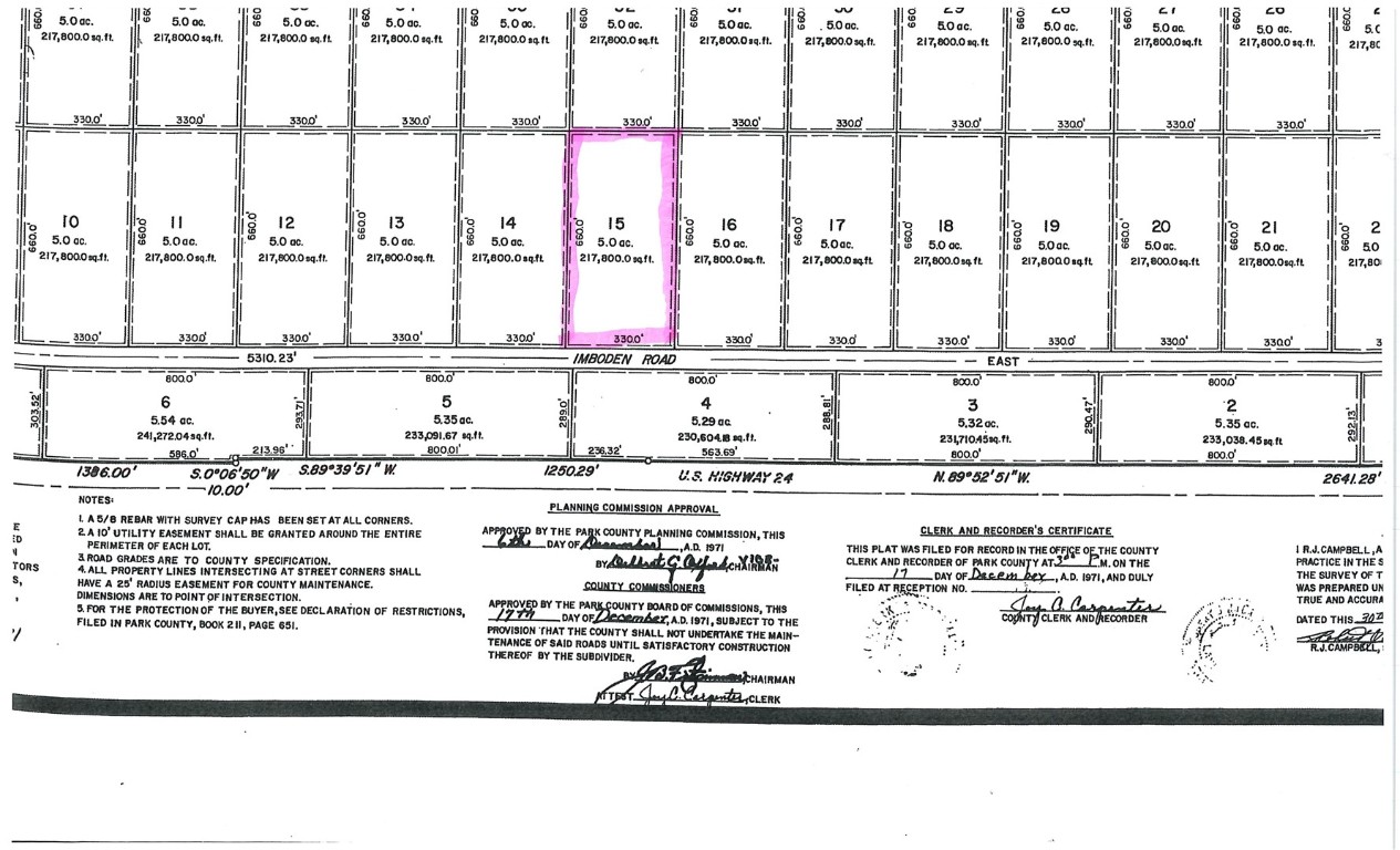 1499 Imboden Road Lake George, CO 80827 - Photo 15 of 16 a black and white photo of a black and white