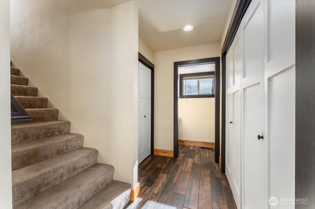 420 Plata Road Brewster, WA 98812 - Photo 16 of 36 a view of entryway with wooden floor and stairs