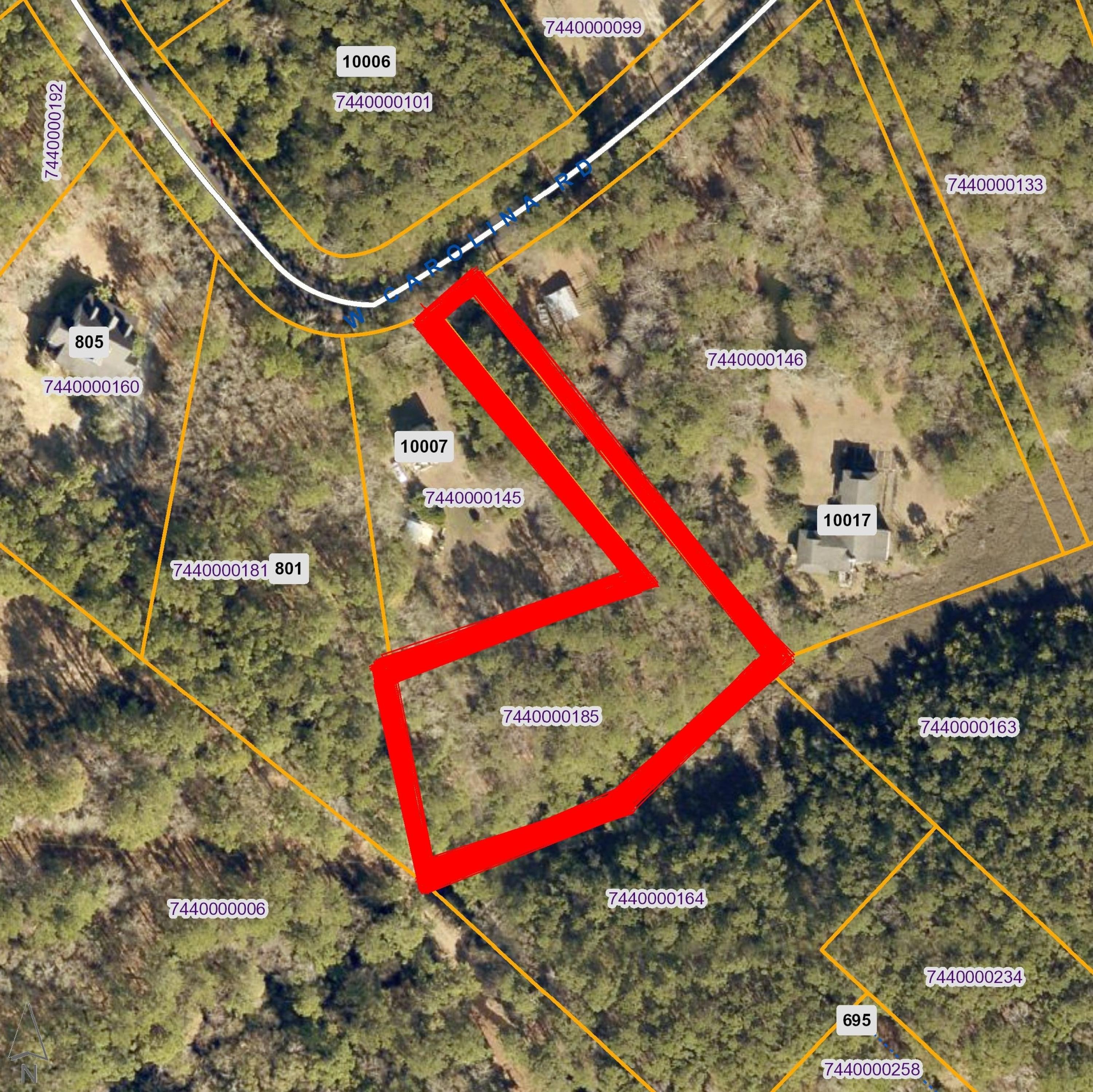 1 South Carolina Road McClellanville, SC 29458 - Photo 1 of 1 tommys .88 acres-001