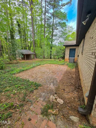 a view of outdoor space and yard