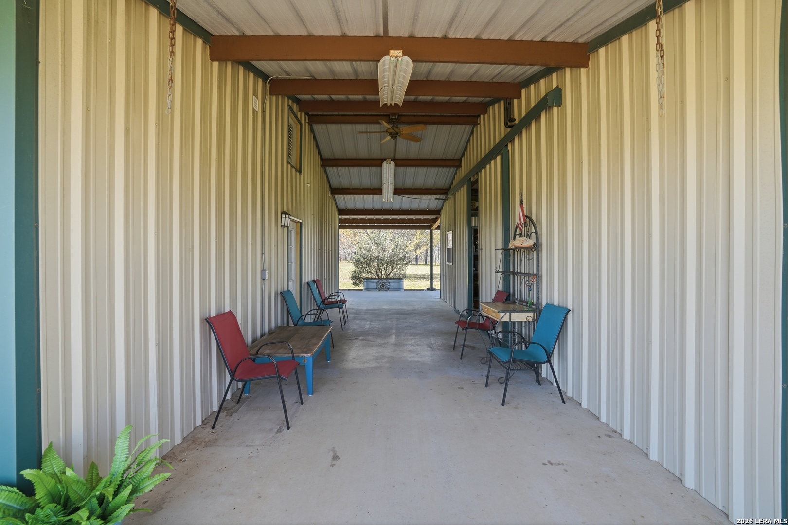 293 Woodrow Center Road Kingsbury, TX 78638 - Photo 31 of 50 a view of two chairs in the balcony