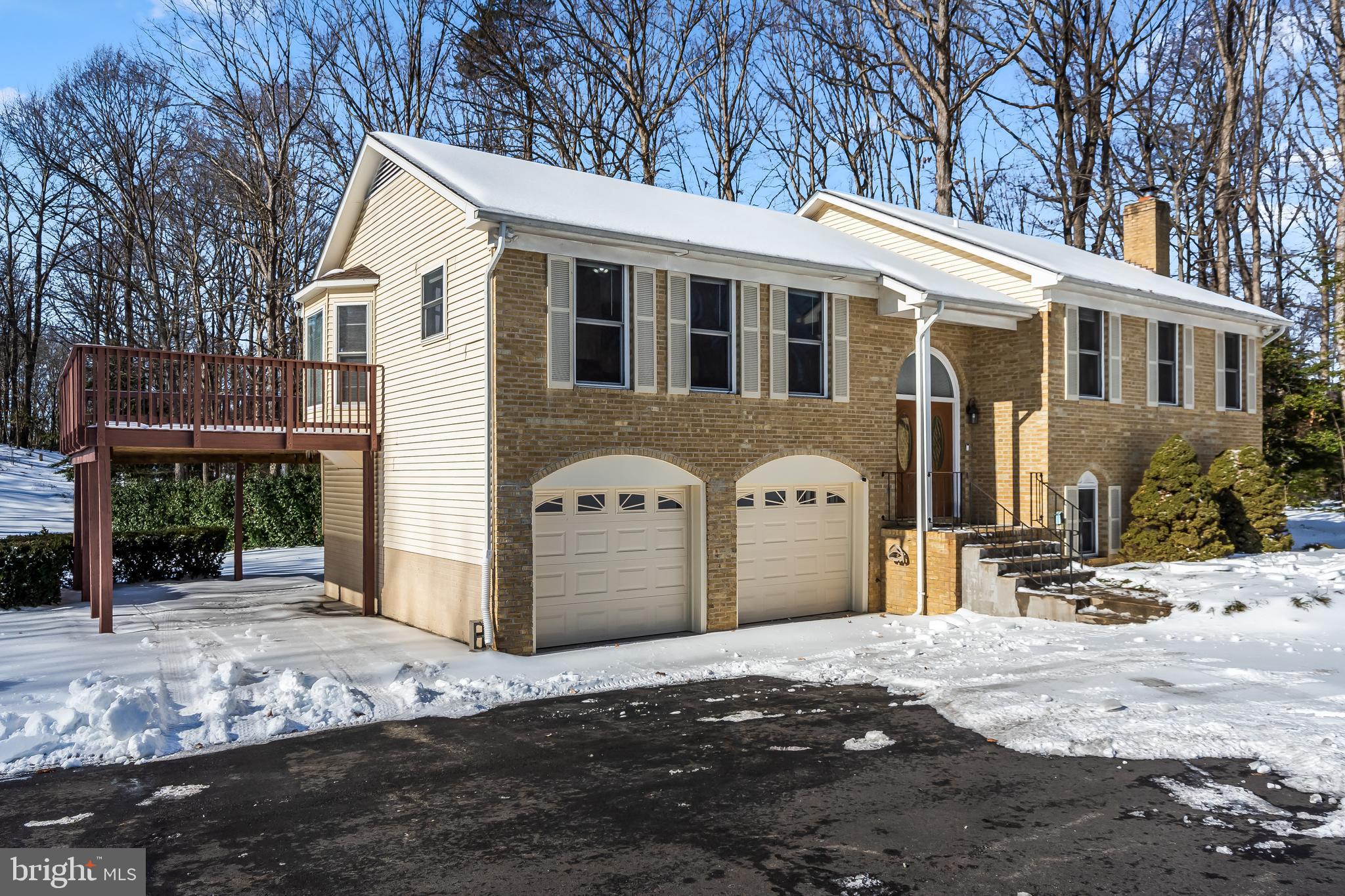 1574 Courthouse Road Stafford, VA 22554 - Photo 4 of 49 Side with Concrete Carport/Deck