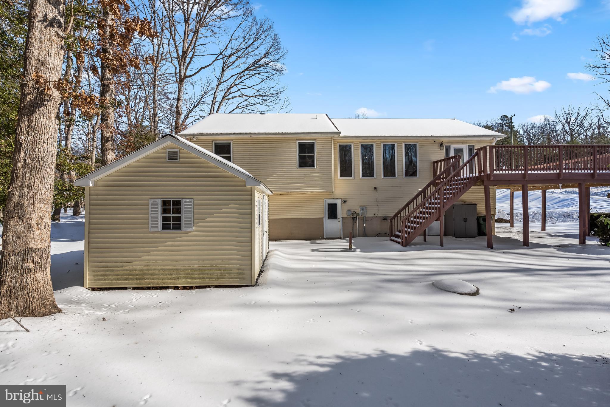 1574 Courthouse Road Stafford, VA 22554 - Photo 41 of 49 Large Concrete Rear Pad