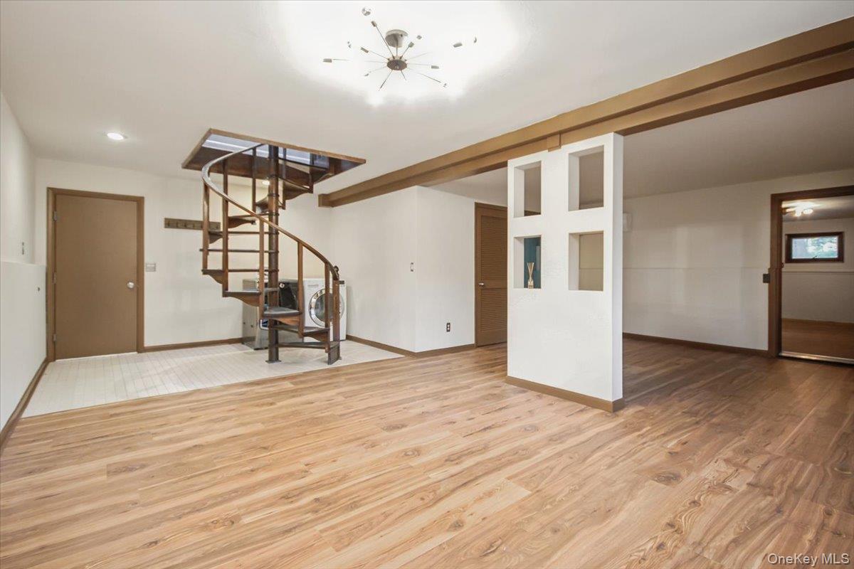 102 Old Post Road Marlboro, NY 12542 - Photo 34 of 46 a view of an entryway with wooden floor and stairs