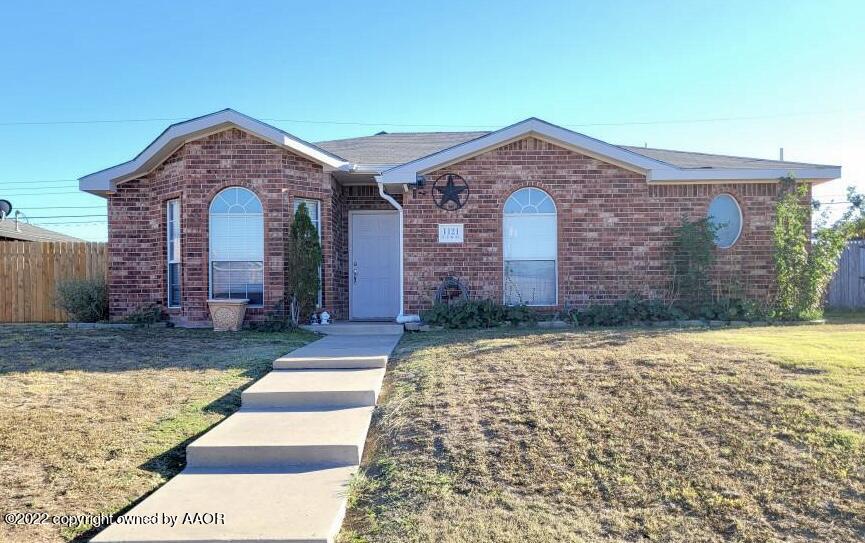 1121 Rushmore Drive Amarillo, TX 79110 - Photo 1 of 22 Front
