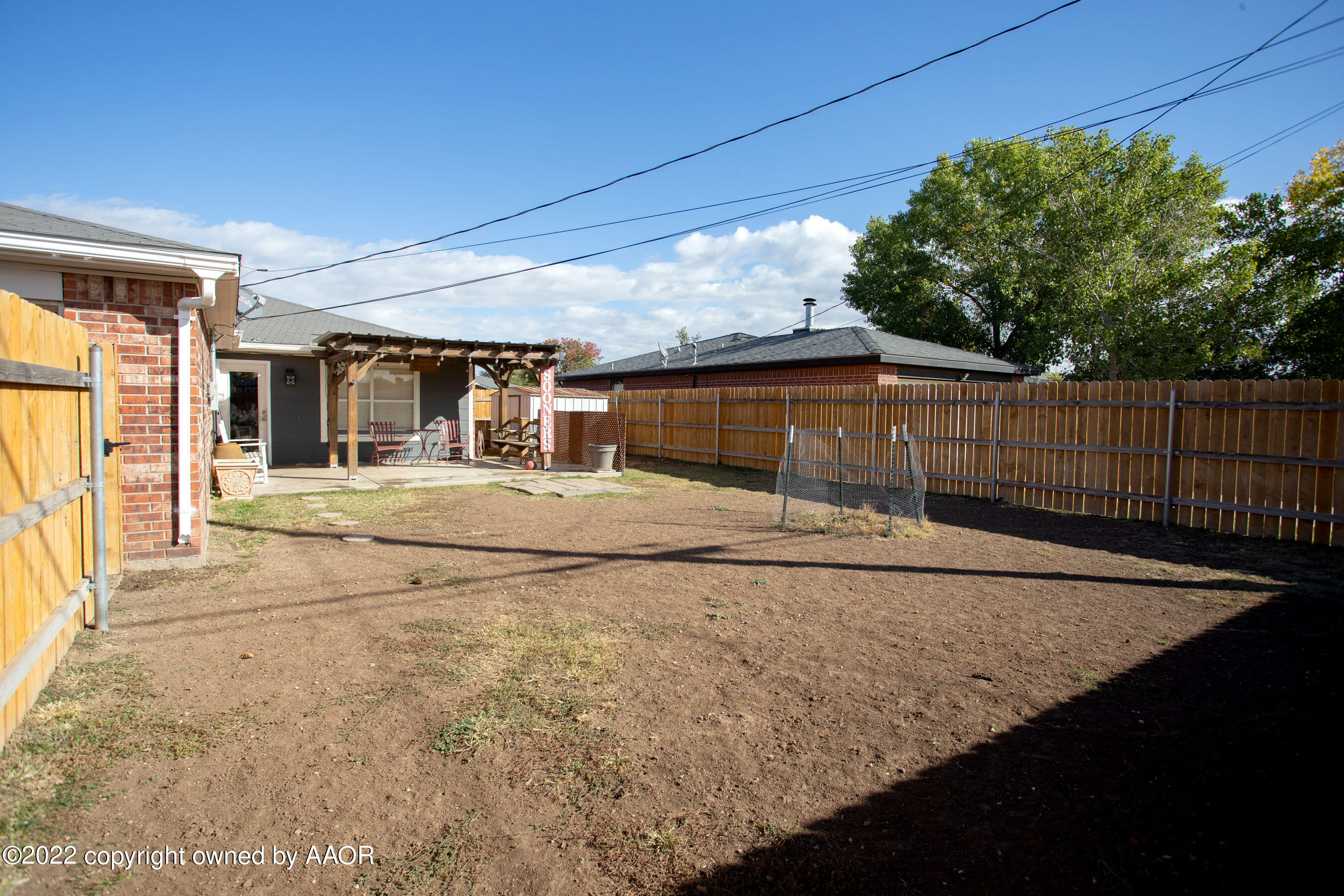 1121 Rushmore Drive Amarillo, TX 79110 - Photo 18 of 22 Backyard Area