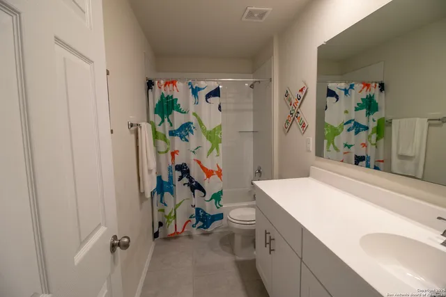 a room with storage and utility