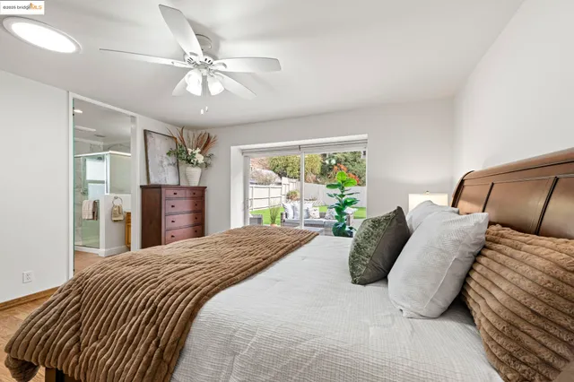 a view of a backyard with a patio