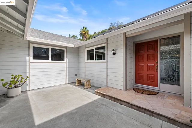 a house with a outdoor space